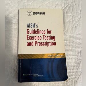 ACSM's Guidelines for Exercise Testing and Prescription Paperback Book